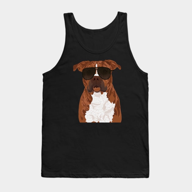 Cool Pitbull for Pitbull Parents or Pitbull Lovers Tank Top by riin92